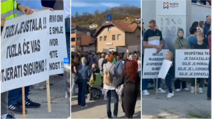 "Ko nam štiti decu"? Protest u Tuzli zbog zlostavljanja devojčica - građani traže ostavke i pravdu