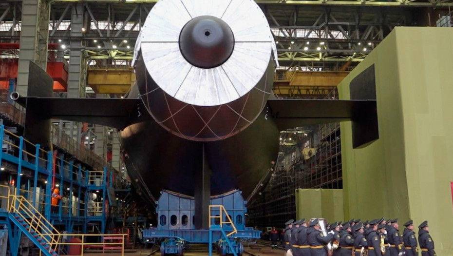 U Severodvinsku porinuta najnovija nuklearna podmornica