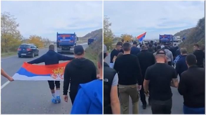 Srbi sa Kosova i Metohije nastavili peške put ka Novom Sadu