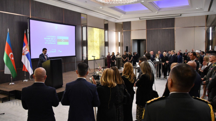 Prijem u ambasadi Azerbejdžana u Beogradu povodom Dana pobede