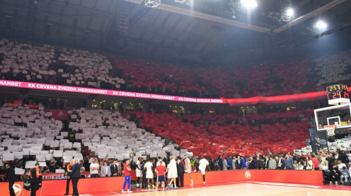 Crvena zvezda imala najveću posećenost u Evroligi: Meč sa Panatinaikosom zadao domaći rivalima