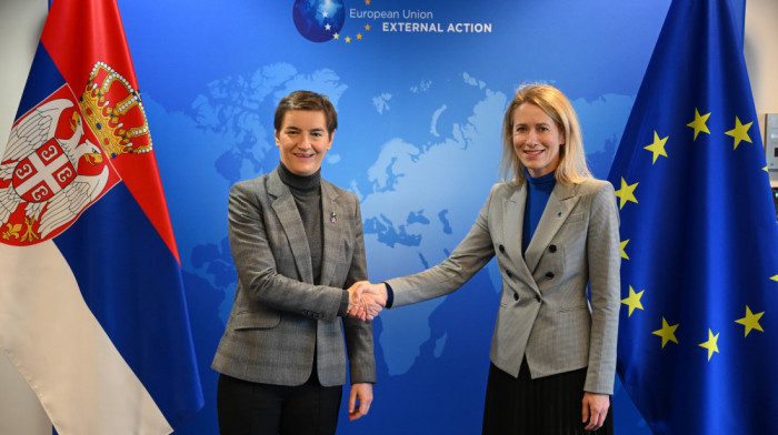 Brnabić sa Kalas o evropskom putu Srbije: Nastavljamo zajednički rad na reformama