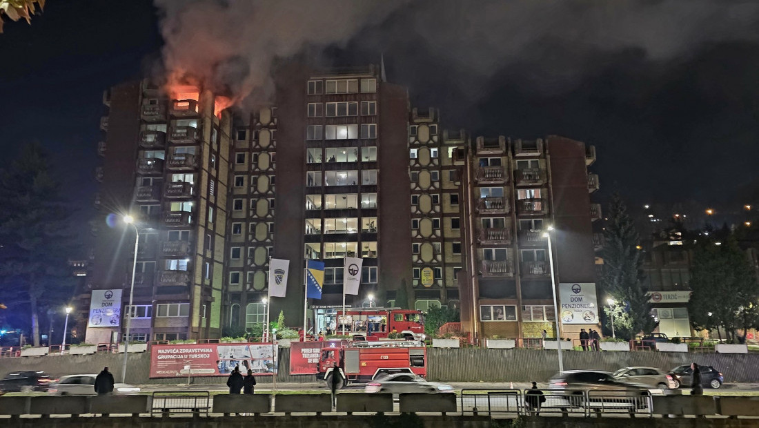 UKC Tuzla: Preminule još dve osobe od posledica požara u Domu penzionera