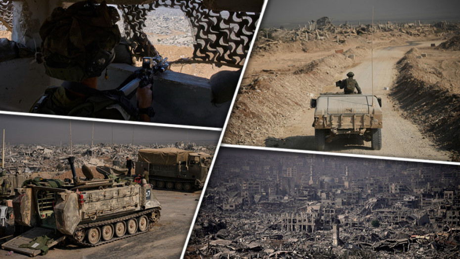 KRIZA NA BLISKOM ISTOKU Izraelske snage sprovode operacije rušenja kod Kan Junisa u Gazi