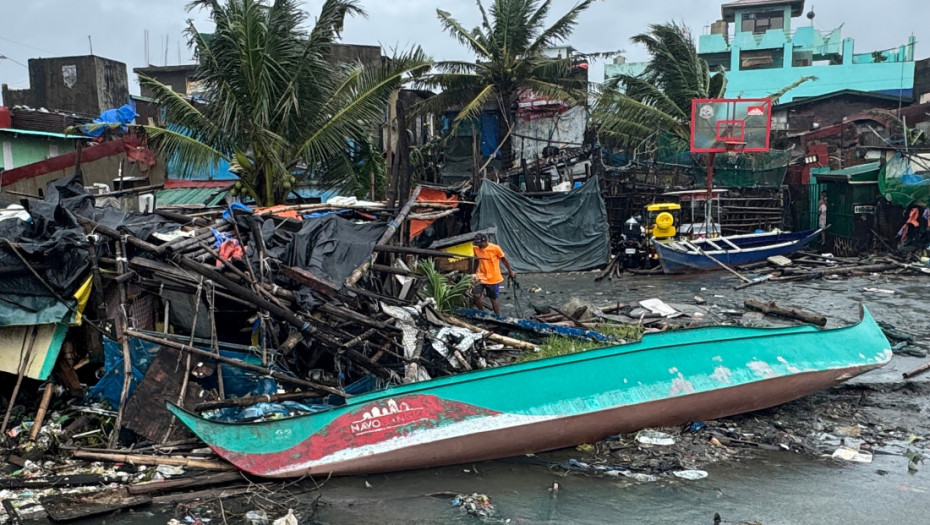 Jedna osoba poginula, tri nestale u Vijetnamu zbog tajfuna Koto