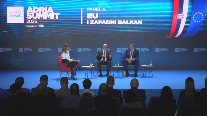 EURONEWS ADRIA SUMMIT Vučević i Dodik: Beograd i Banja Luka u odličnim odnosima