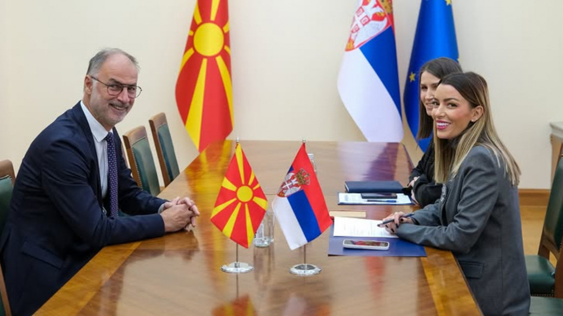 Mesarović sa Stoilkovićem o unapređenju ekonomske saradnje Srbije i S.Makedonije