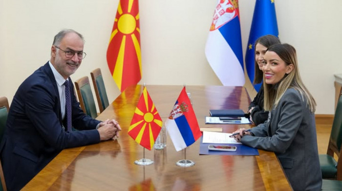 Mesarović sa Stoilkovićem o unapređenju ekonomske saradnje Srbije i S.Makedonije