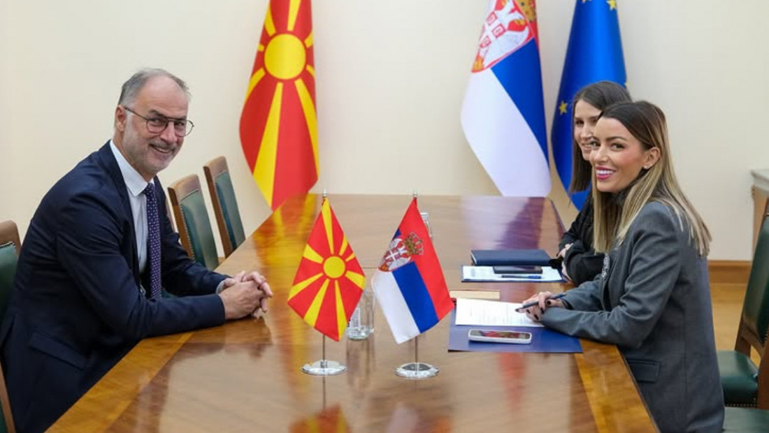 Mesarović sa Stoilkovićem o unapređenju ekonomske saradnje Srbije i S.Makedonije