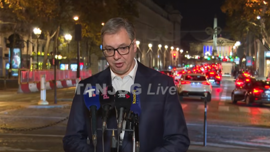 Vučić posle radne večere sa Makronom: Za dve i po do tri godine Beograd dobija prvu liniju metroa