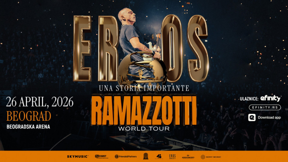 Eros Ramazzotti otkrio poslednji duet sa novog albuma: "Una Storia Importante" u prodaji od 21. novembra 2025.