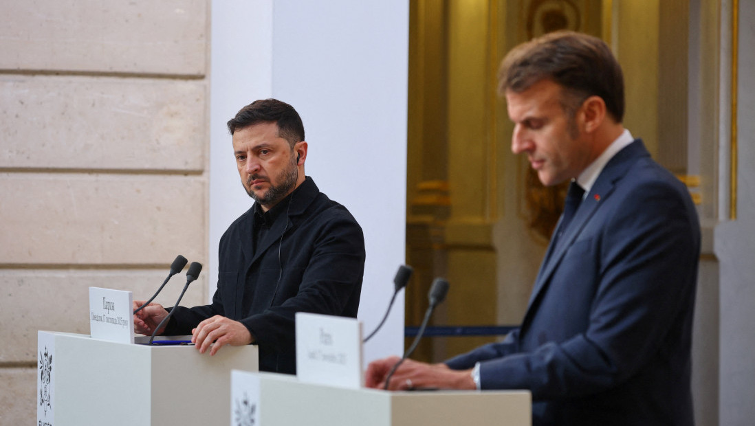 Makron sa Zelenskim: Nadam se da će mir u Ukrajini biti postignut pre 2027.