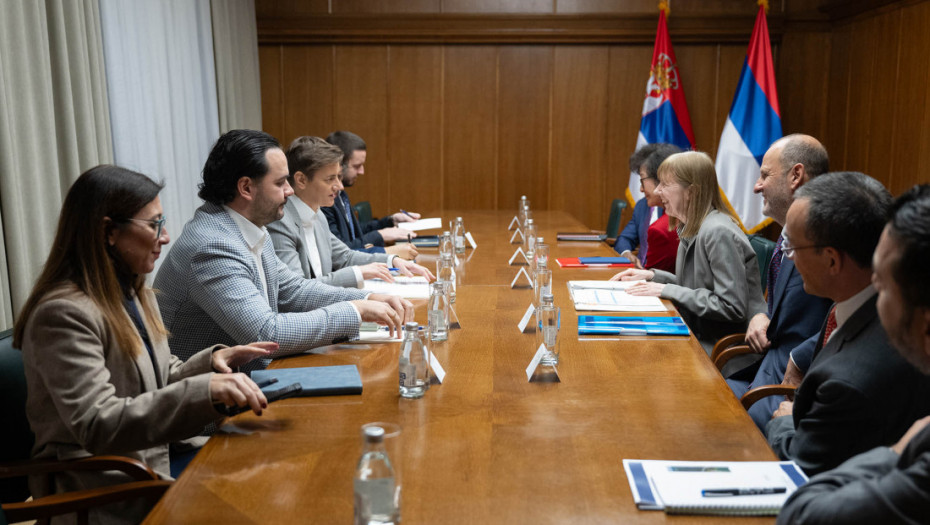 Brnabić sa potpredsednicom Svetske banke za Evropu i Centralnu Aziju