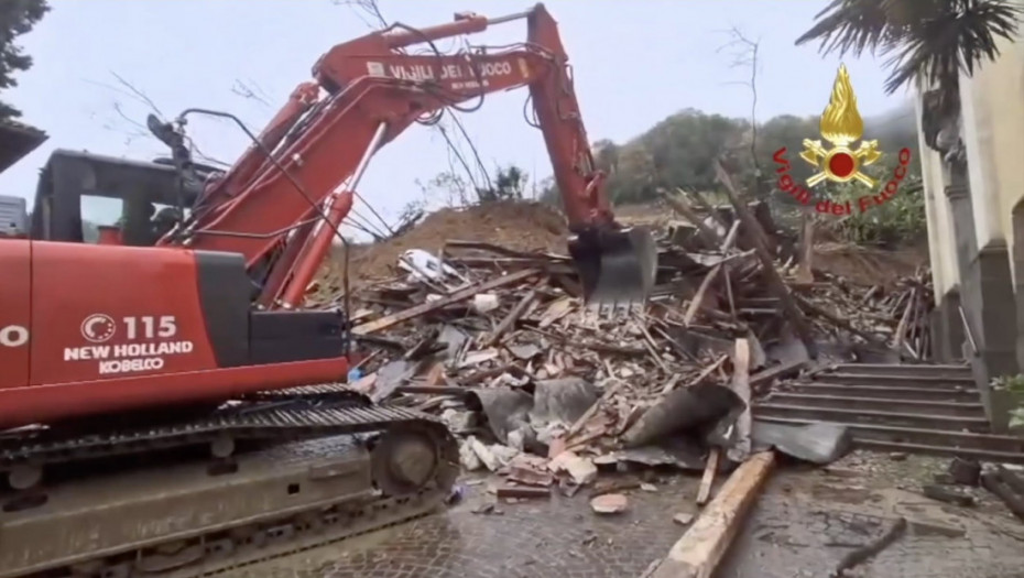 Klizište na severu u Italije: Jedna osoba poginula, jedna nestala