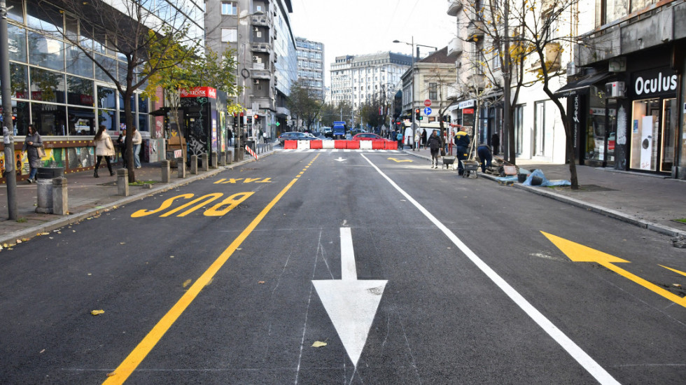 Nušićeva ulica u Beogradu postaje dvosmerna, ali ne za sva vozila: Novi režim saobraćaja i u Makedonskoj