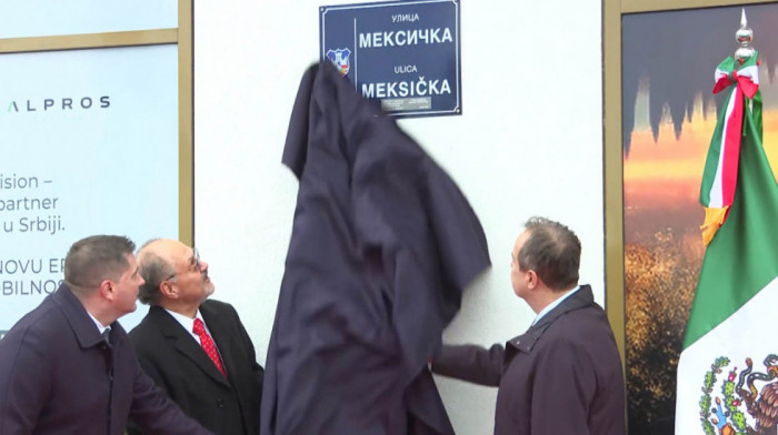 U Beogradu na vodi otvorena Meksička ulica: Simbol jačanja prijateljstva dve zemlje