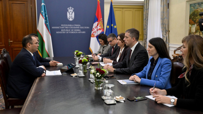 Đurić zahvalio Uzbekistanu na podršci očuvanju teritorijalnog integriteta Srbije