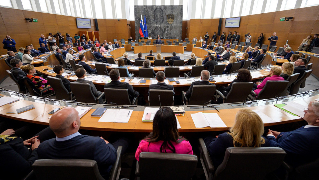 Konstituisan deseti saziv parlamenta Slovenije