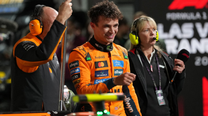 Lando Noris startuje sa pol pozicije na Velikoj nagradi Las Vegasa