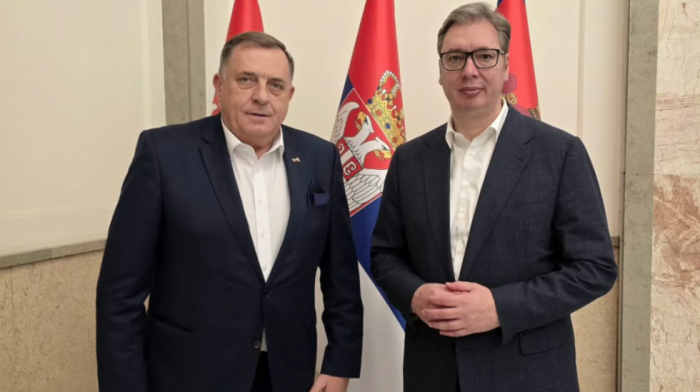 Vučić sa Dodikom o regionalnoj stabilnosti i saradnji Srbije i Republike Srpske