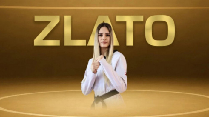 Andrea Bokan najbolja u Evropi: Srpska tekvondistkinja uzela zlato