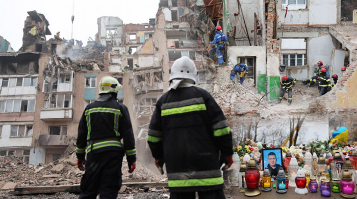 RAT U UKRAJINI Ruski napad dronovima na Harkov: Stradale najmanje četiri osobe, 17 povređeno