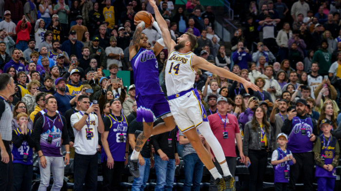 Kejton Džordž promašio pobedu protiv Lejkersa: Juta ponovo izgubila od "jezeraša"