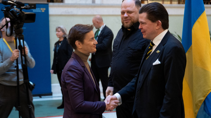 Brnabić u Stokholmu: Jako dobri sastanci o vladavini prava i evropskim integracijama Srbije