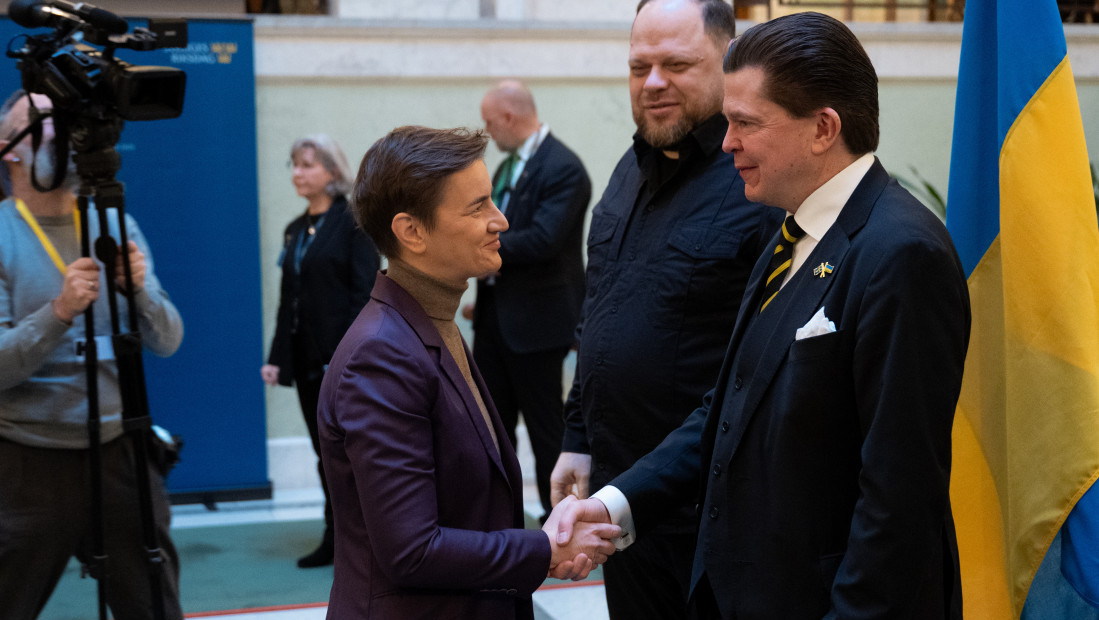 Brnabić u Stokholmu: Jako dobri sastanci o vladavini prava i evropskim integracijama Srbije