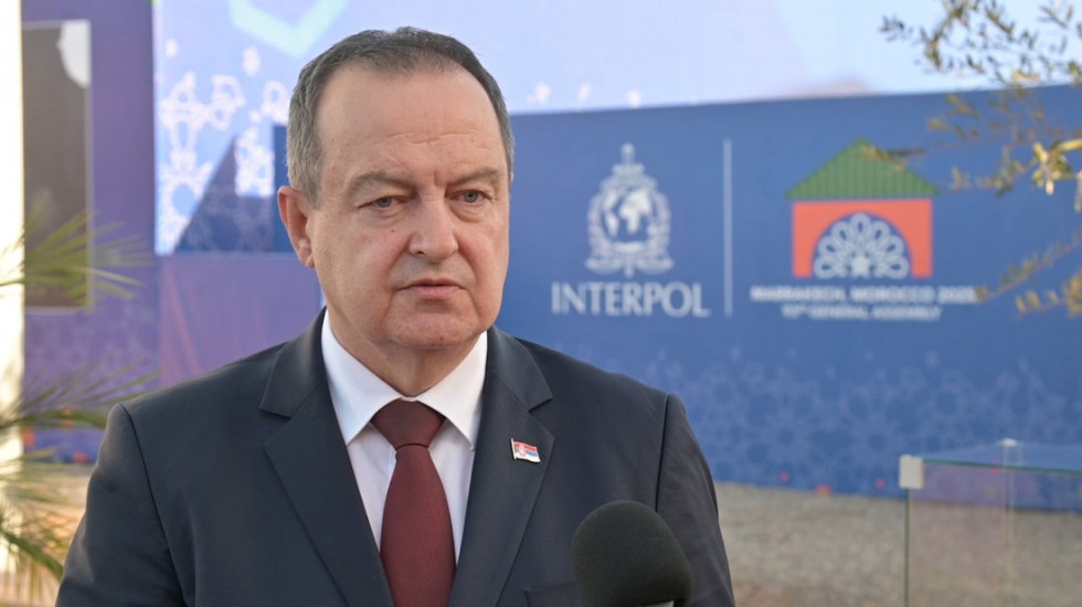 Dačić na Skupštini Interpola u Marakešu: Za nas je bitno da nije bilo zahteva za prijem tzv. Kosova u članstvo