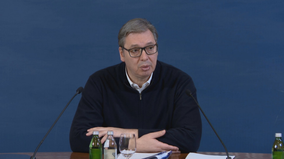 Vučić: Optužbe protiv mene svaki put kada nešto u Srbiji treba da se sruši