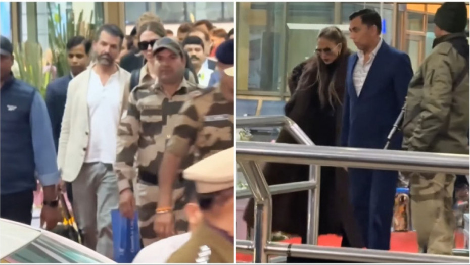 Donald Tramp Mlađi i Dženifer Lopez na raskošnom venčanju ćerke indijskog milijardera