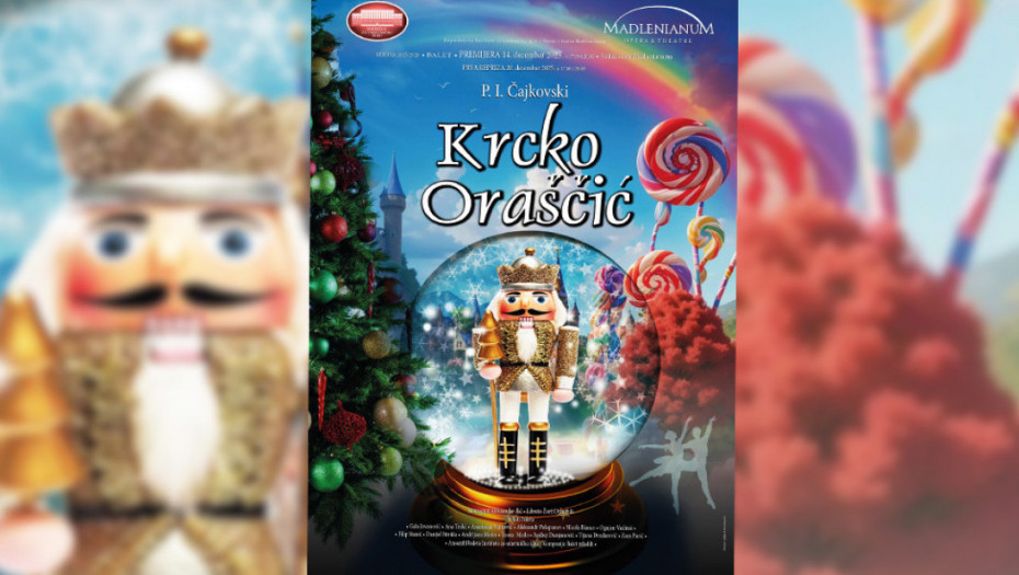 Balet "Krcko Orašćić" na sceni Madlenianuma