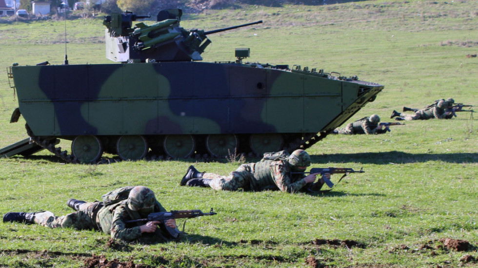 Ministarstvo odbrane: U toku obuka na modernizovanim borbenim vozilima pešadije