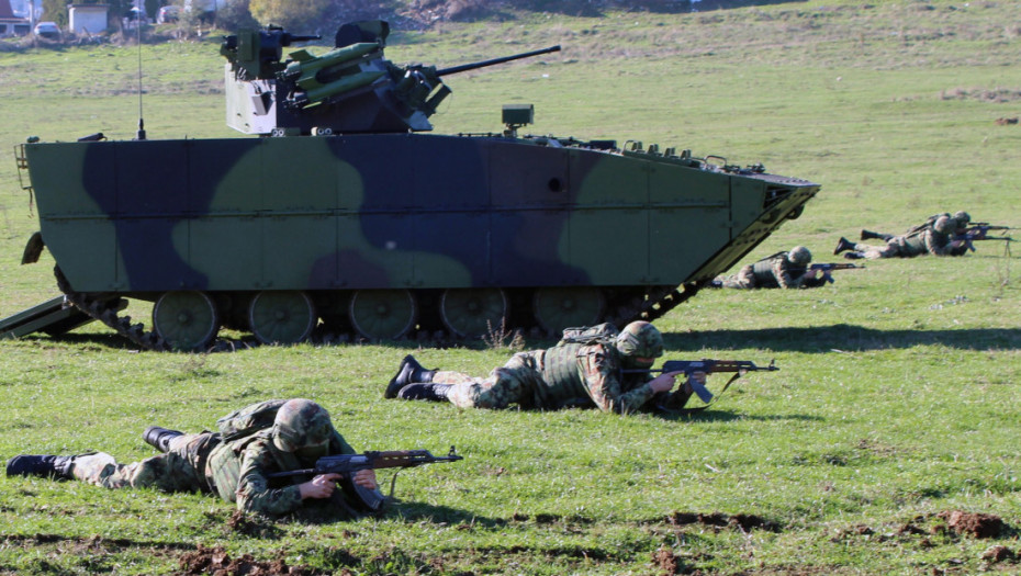 Ministarstvo odbrane: U toku obuka na modernizovanim borbenim vozilima pešadije