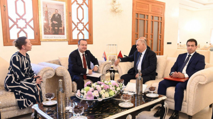 Saradnja u borbi protiv kriminala: Dačić sa marokanskim kolegom Laftitom na Generalnoj skupštini Interpola u Marakešu