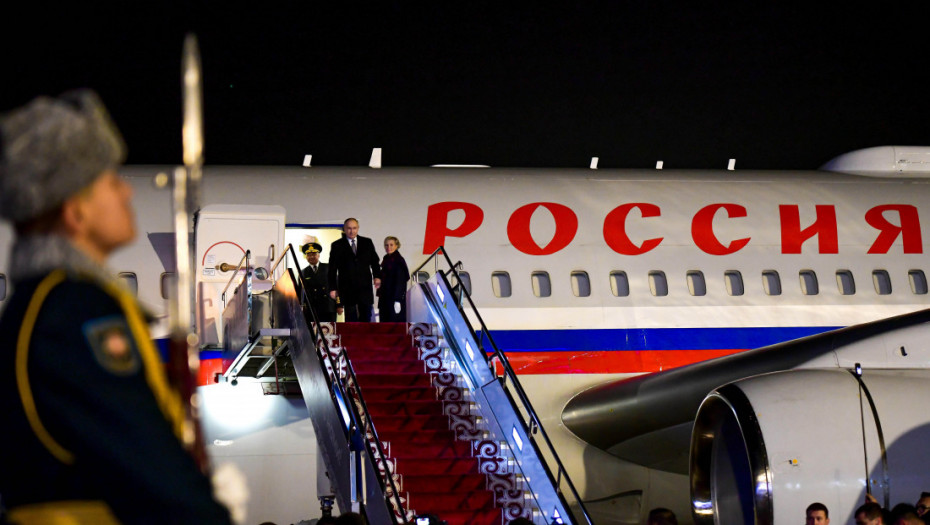 Putin stigao u Kirgistan na razgovore sa Žaparovim, učestvovaće na samitu ODKB-a