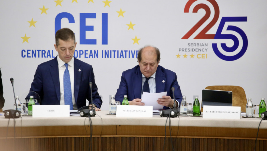 Đurić na otvaranju sastanka Centralno-evropske inicijative u Beogradu: Povezanost u centru napora srpskog predsedavanja