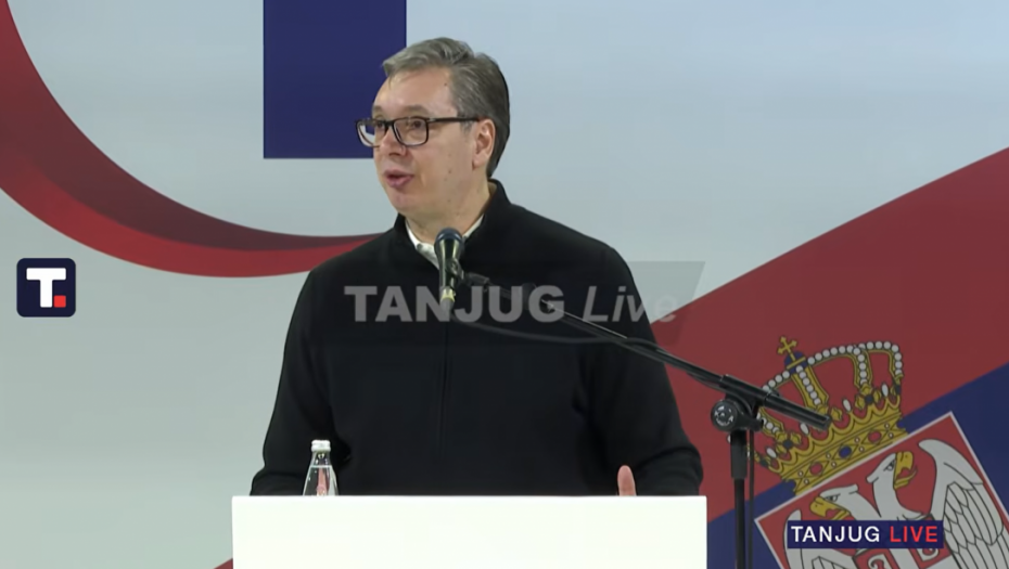 Vučić u Mionici: Pred nama nije lak put, ali moramo doneti pametne odluke za budućnost Srbije