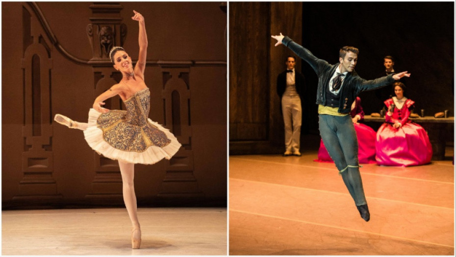 Prvaci Nacionalnog baleta iz Madrida u predstavi "Krcko Oraščić" Srpskog narodnog pozorišta