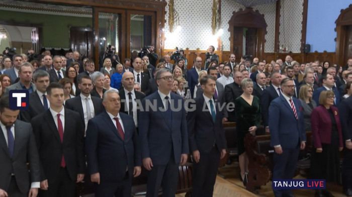Počela ceremonija - Vučiću i Orbanu nagrade Fondacije "Ištvan Pastor"