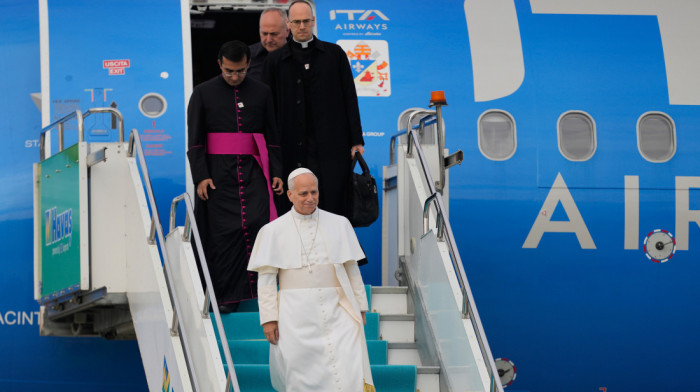 Papa Lav XIV, na Dan zahvalnosti, stigao u Tursku, a to je njegova prva inostrana poseta