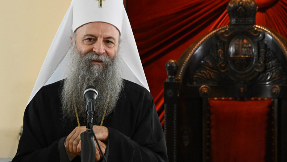 Patrijarh Porfirije telefonom razgovarao sa patrijarhom moskovskim i Rusije Kirilom