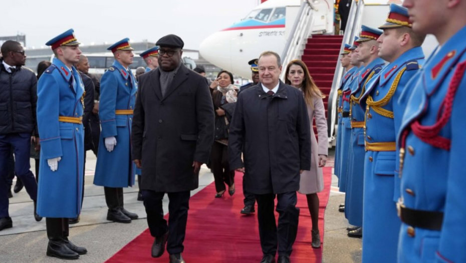 Dačić dočekao predsednika Konga Feliksa Antoana na aerodromu "Nikola Tesla": Jačanje odnosa dve zemlje