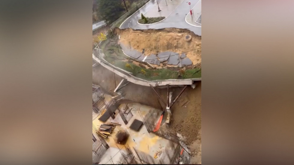 Obrušavanje potpornih zidova na gradilištu "Centra izvrsnosti" u Kragujevcu: Nema povređenih