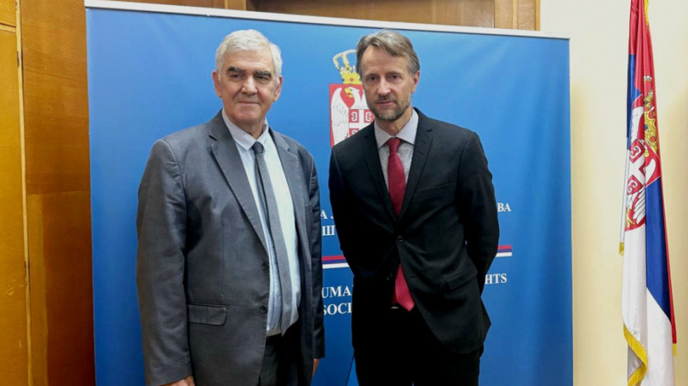 Beriša na sastanku sa Bekeratom o zaštiti ljudskih i manjinskih prava