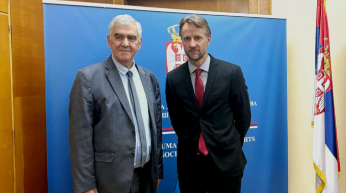 Beriša na sastanku sa Bekeratom o zaštiti ljudskih i manjinskih prava