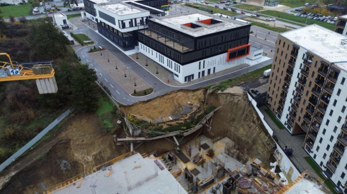 Oglasila se kompanija "Inobačka" o urušavanju potpornog zida u Kragujevcu: "Više puta smo se obraćali nadležnima"