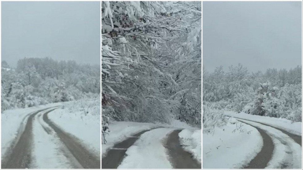 Sneg prekrio planine, na Zlatiboru pala veća količina (VIDEO)