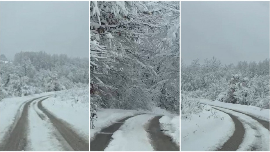 Sneg prekrio planine, na Zlatiboru pala veća količina (VIDEO)
